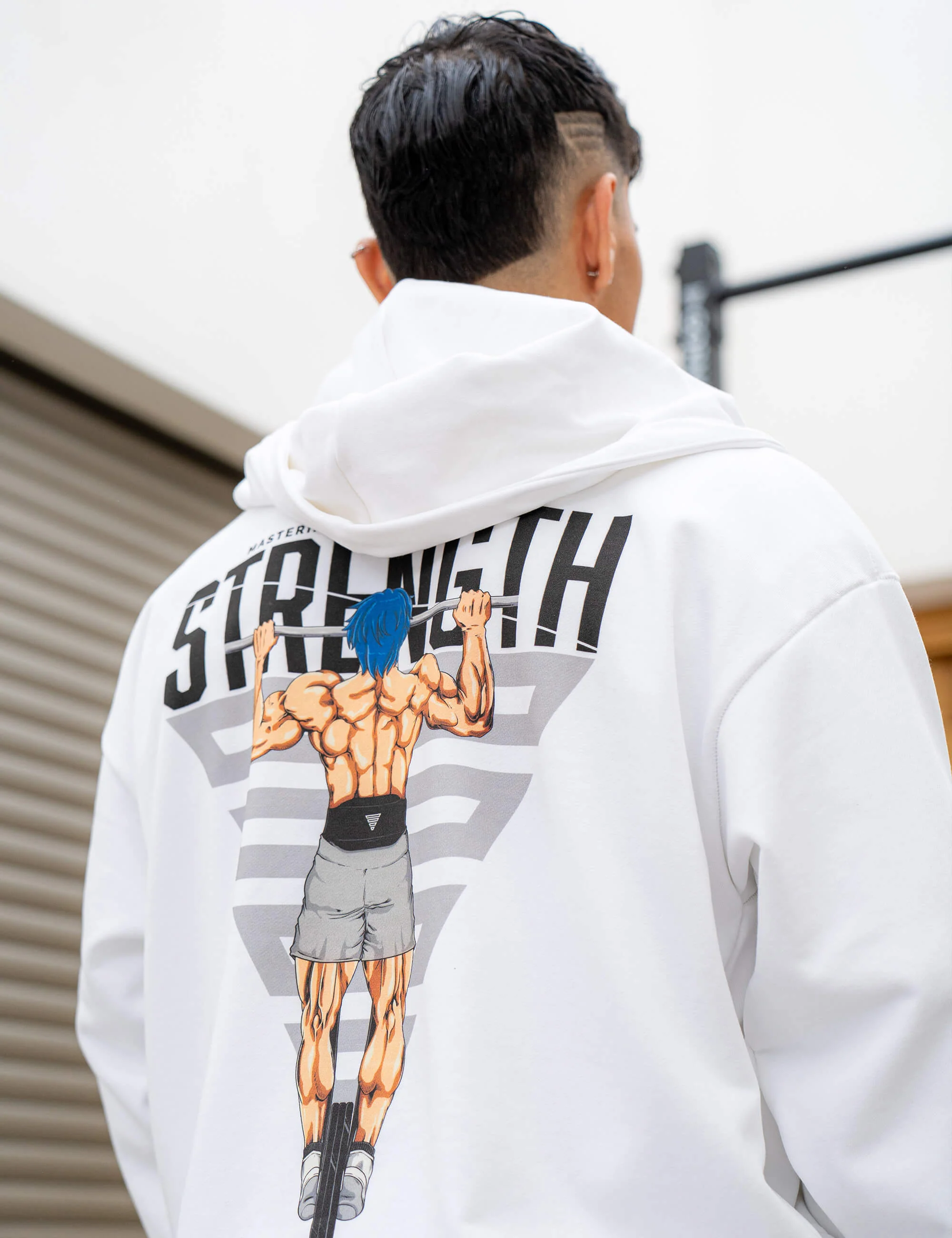 Anime Oversized Zip Jacket Strength - Image 10