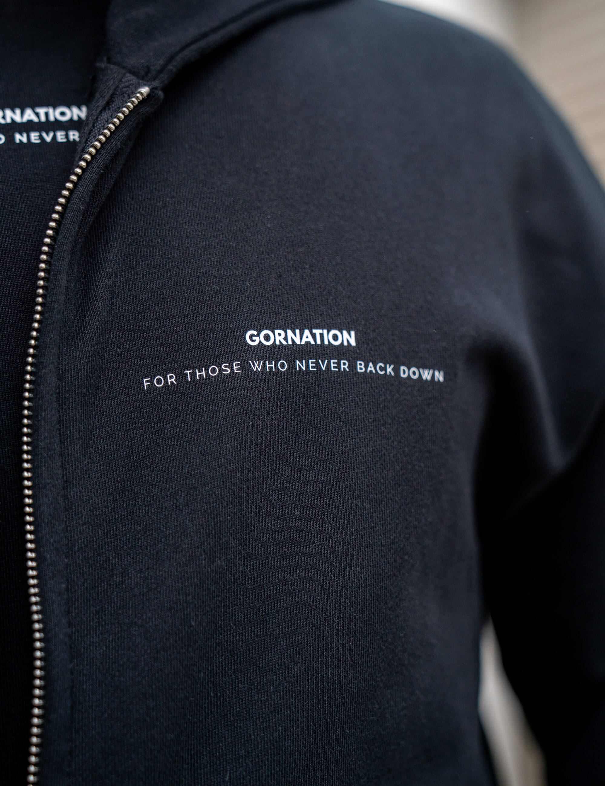Anime Oversized Zip Jacket Strength - Image 6