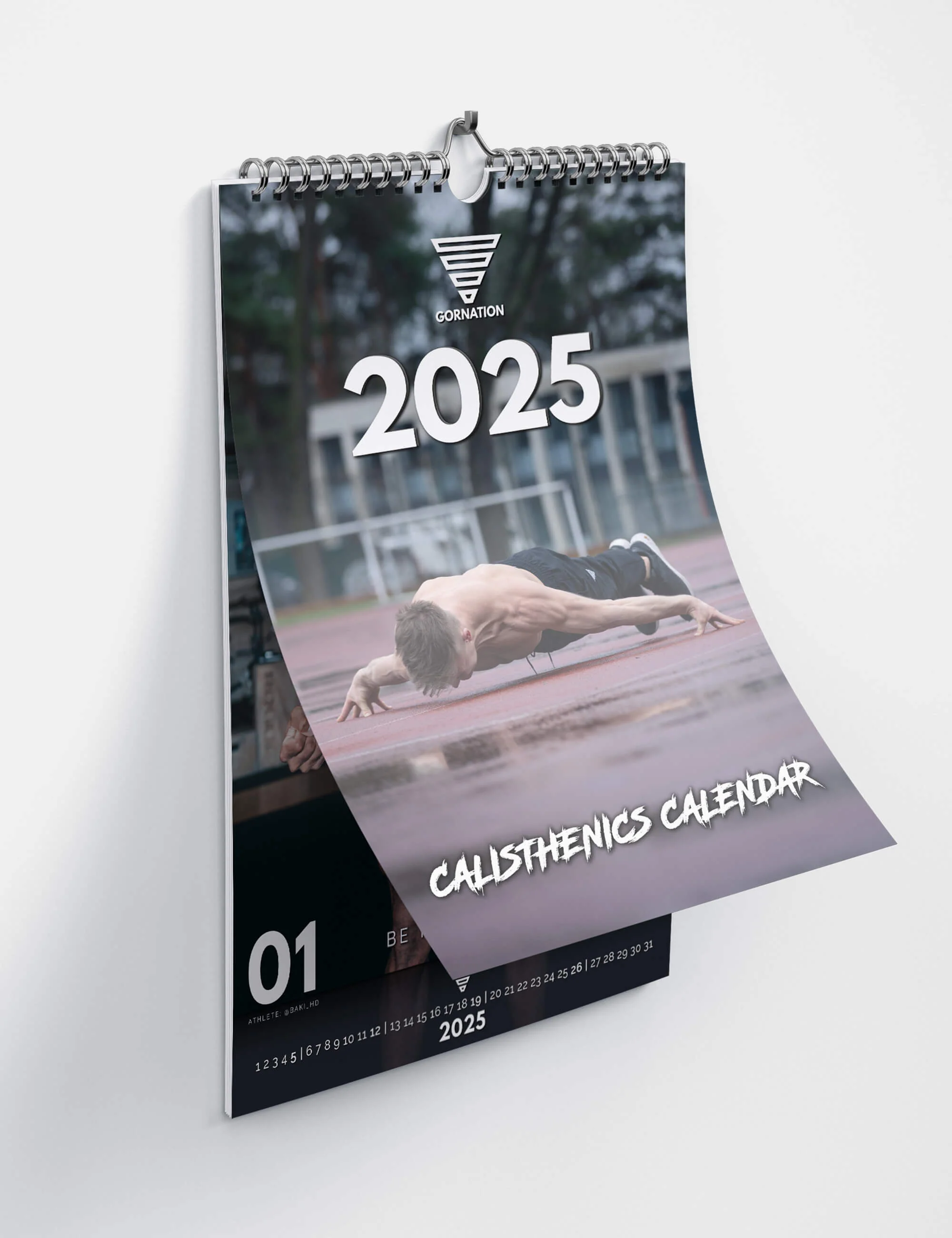 Calisthenics Wall Calendar 2026 - Image 6