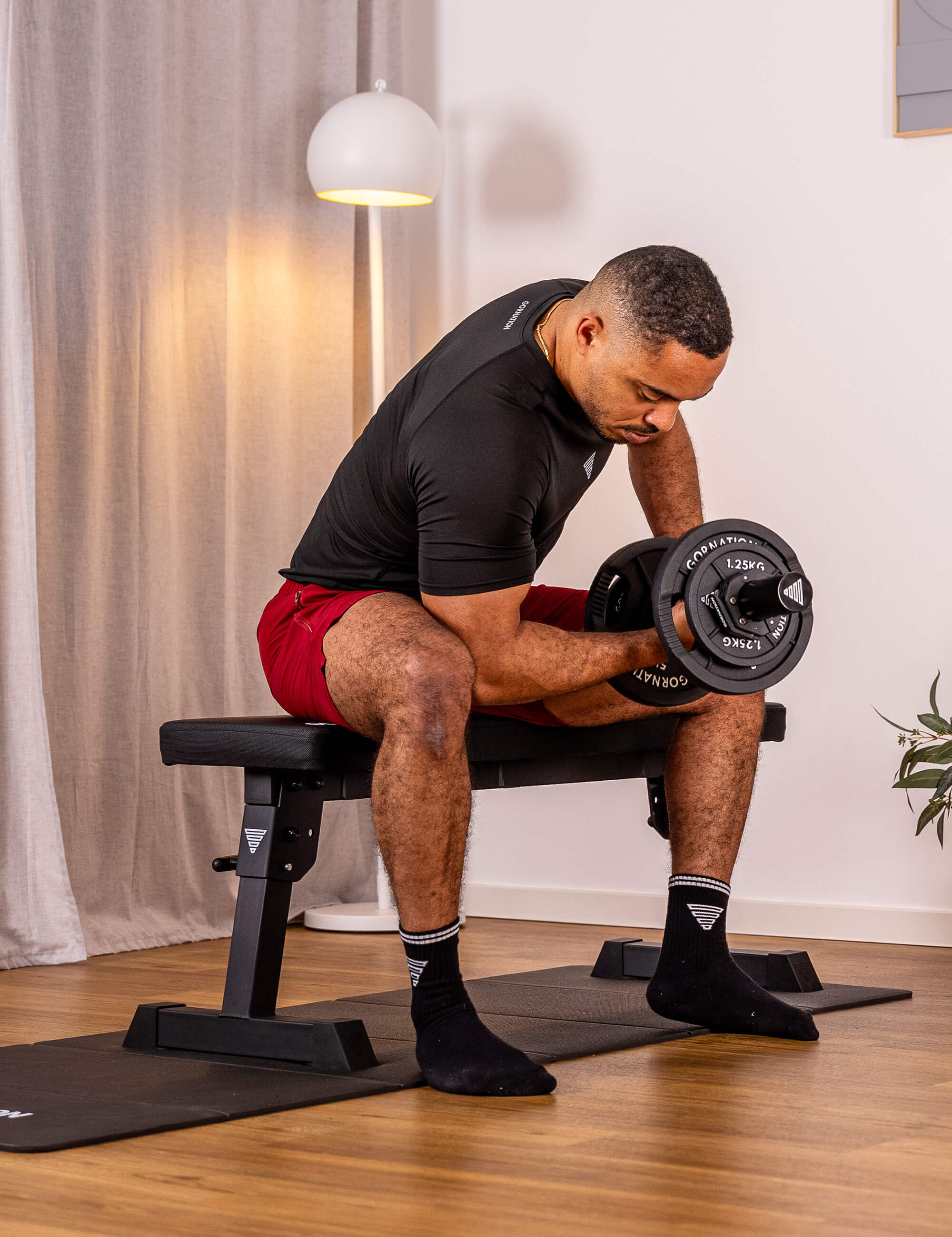 Dumbbell with Clips (Set of 2) - Image 17