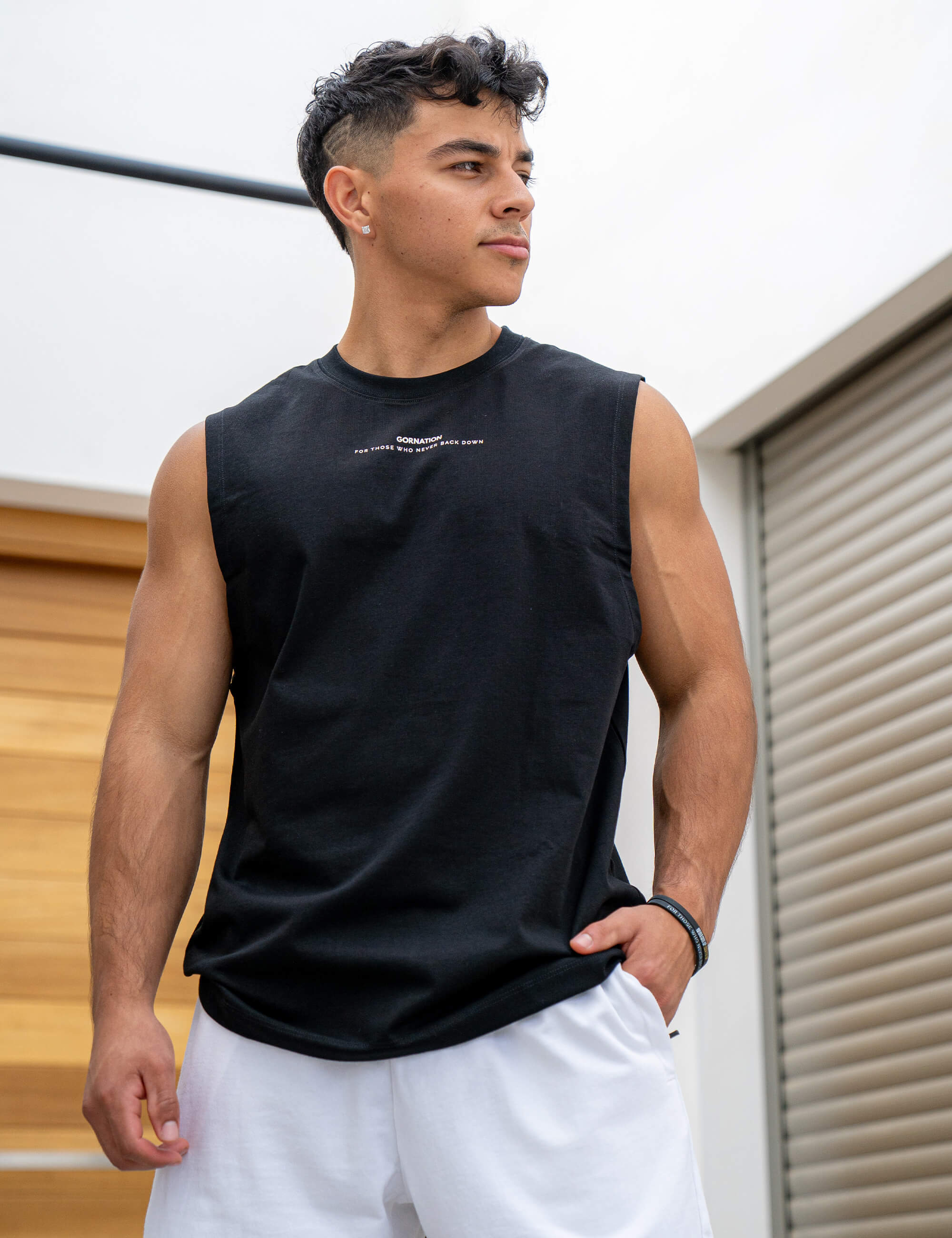 Anime Oversized Tank Top Strength - Image 25