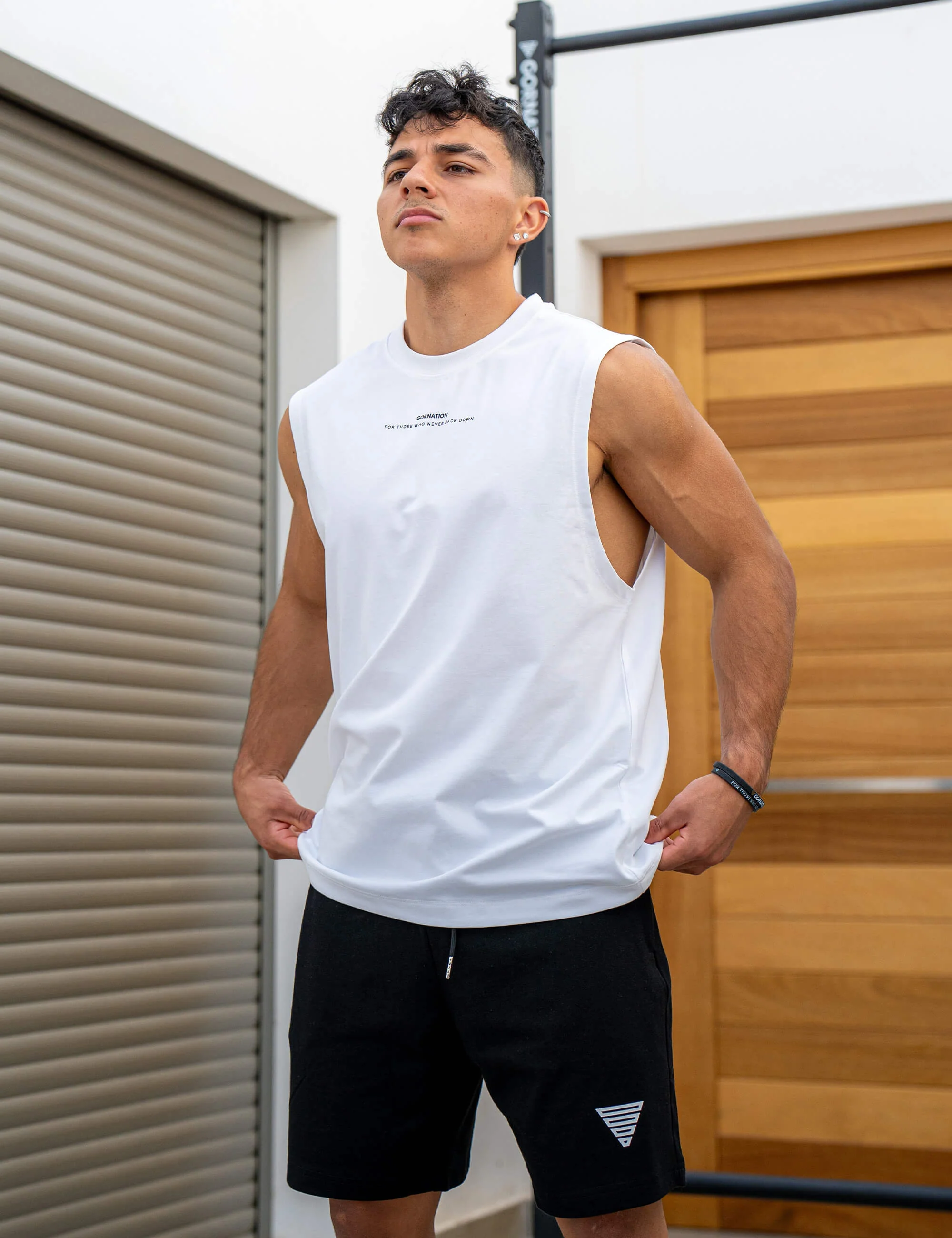 Anime Oversized Tank Top Strength - Image 26