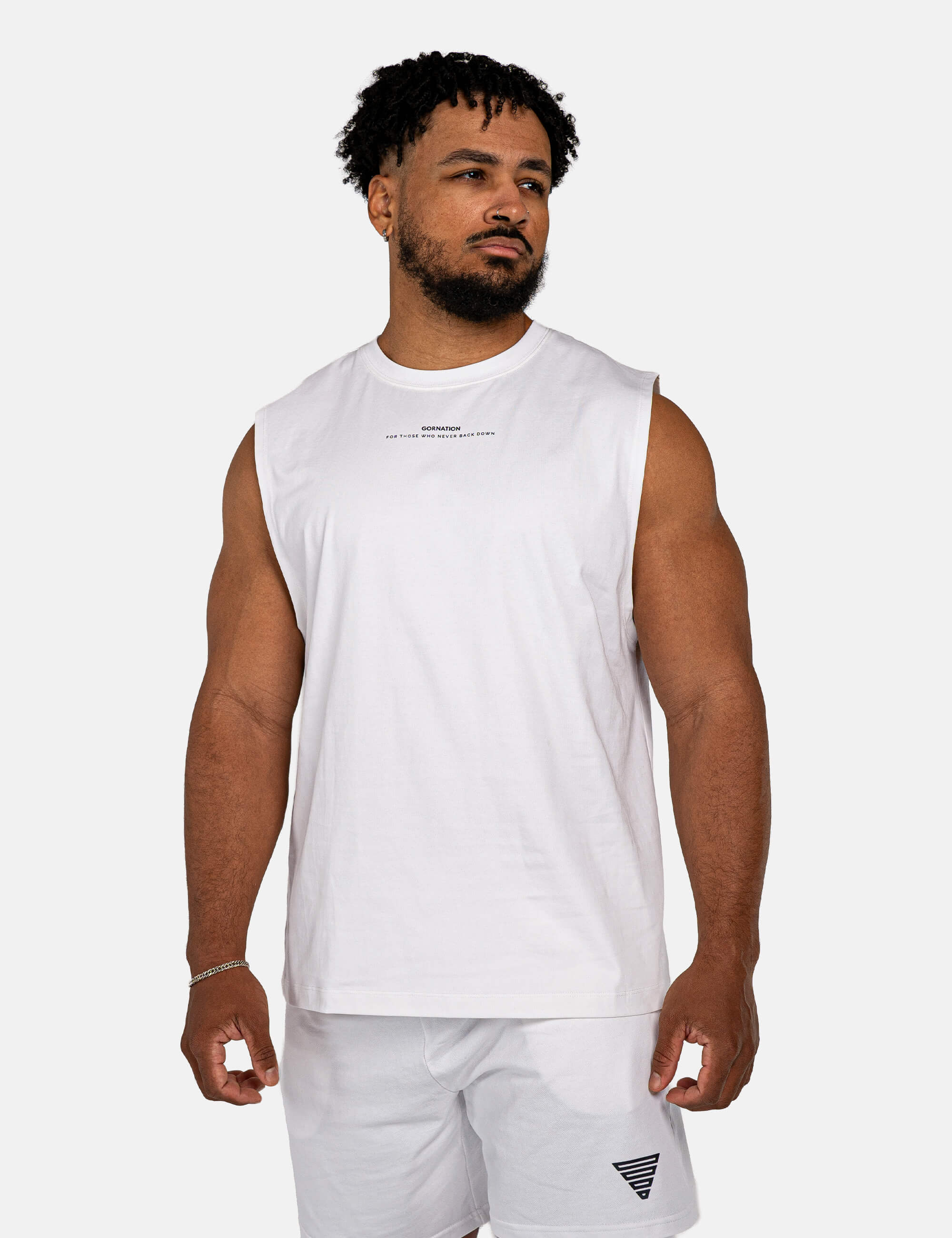 Anime Oversized Tank Top Strength - Image 4