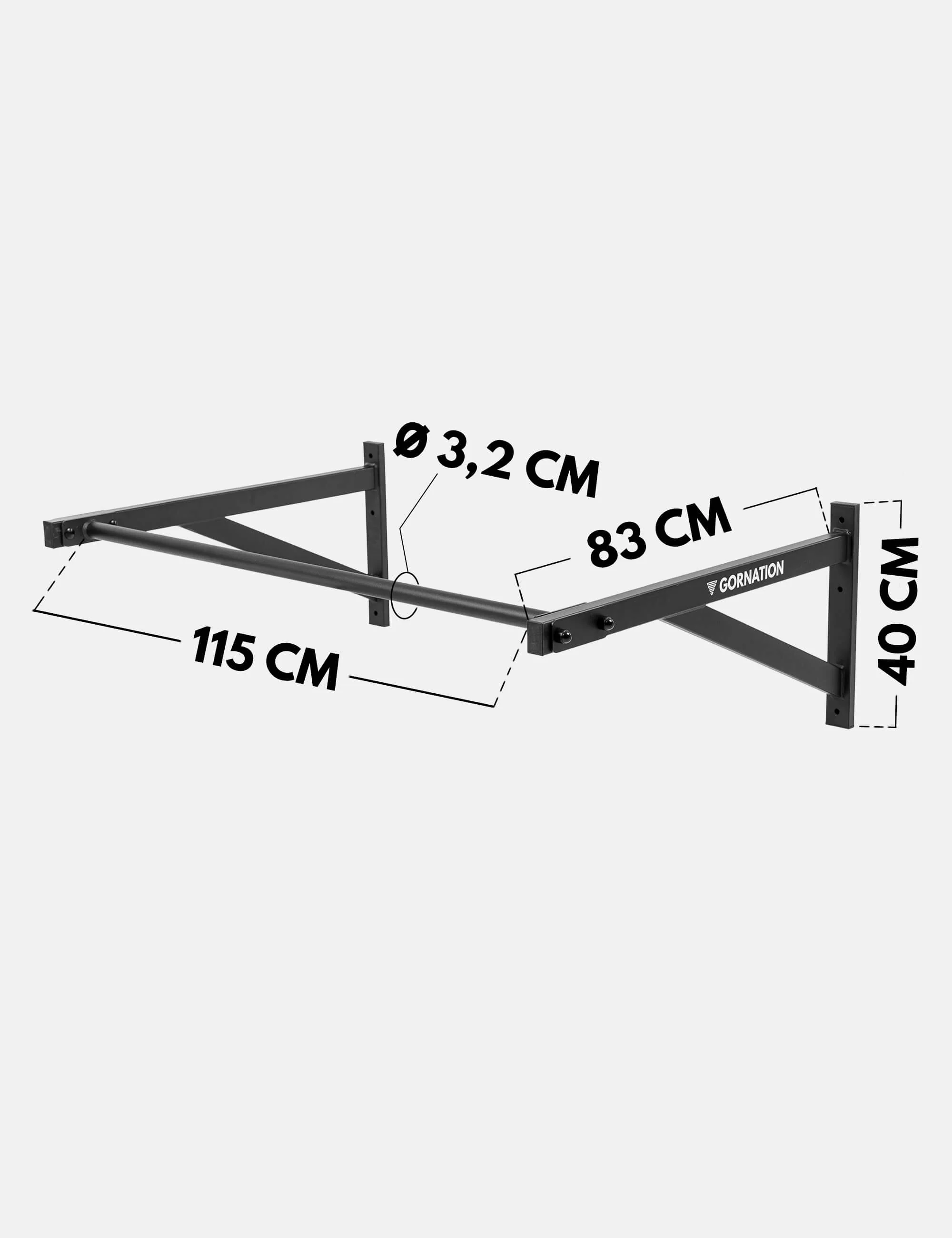 Wall Mounted Pull Up Bar Large - Image 28