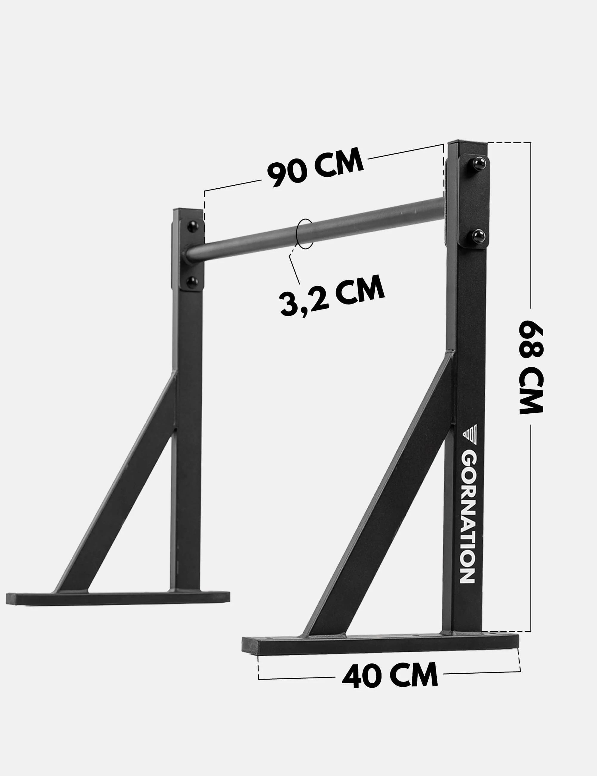 Wall Mounted Pull Up Bar Medium - Image 15